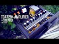 DIY HiFi Stereo TDA7294 Amplifier + Stepper (Class G)