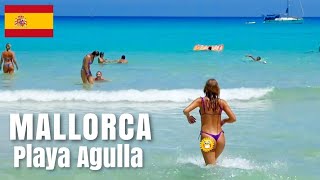 ??MOST STUNNING BEACH IN MALLORCA!!! - Cala AGULLA, MALLORCA, MAJORCA, SPAIN