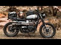 Solo scrambler adventure deep into the wilderness  nature asmr