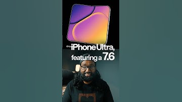The Foldable iPhone is REAL! #iphonefold #iphone18 #iphoneultra