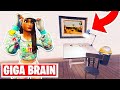 I went full GIGA BRAIN in this Fortnite Escape Room...