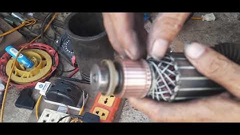 khắc phục roto máy cầm tay bị đứt đánh lửa đỡ 300k-ktd