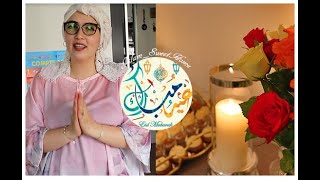 تحضير مائدة العيد عيد الفطر في الغربة ، أجواء مغربية % 100 ||  Préparatifs de Eid El Fitr 2020