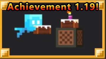 Achievement/Trophy: "Have an Allay drop a cake at a note block" - Minecraft Bedrock Edition
