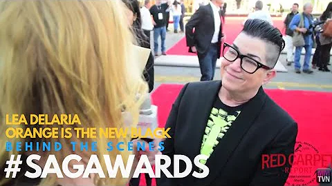 Lea DeLaria #OITNB at the Red Carpet Rollout for the 22nd SAG Awards #SAGAwards