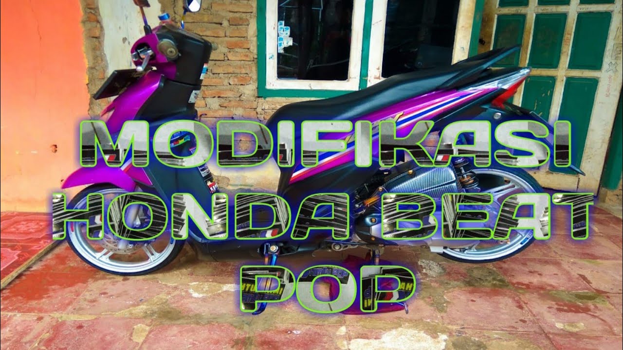 Modifikasi Motor Beat Pop Babylook