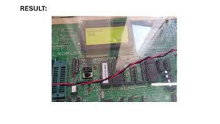 LED matrix interface module using 8085 microprocessor 