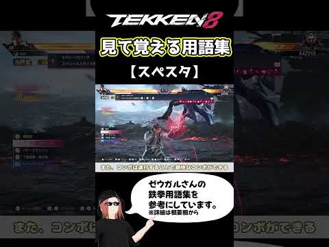 【鉄拳8】見て覚える用語集【スぺスタ】