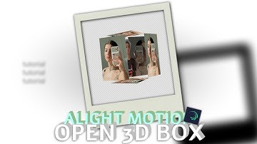 3D OPEN BOX TRANSITION in Alight Motion (TUTORIAL)