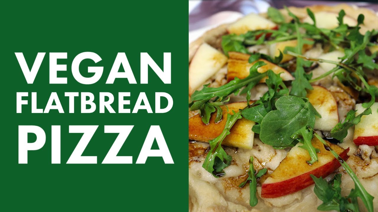 Vegan Flatbread Pizza YouTube