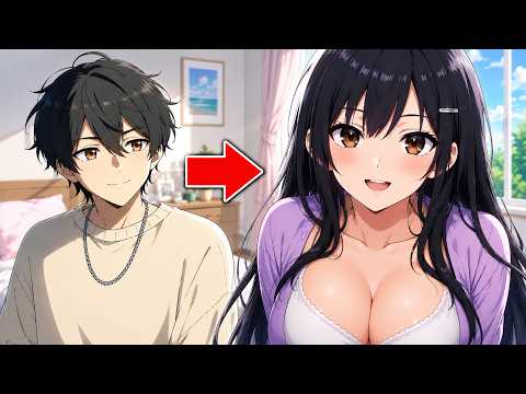 Anime Boy Transform Into Cute Sister | Gender Bender Story | TSF Animation thumbnail