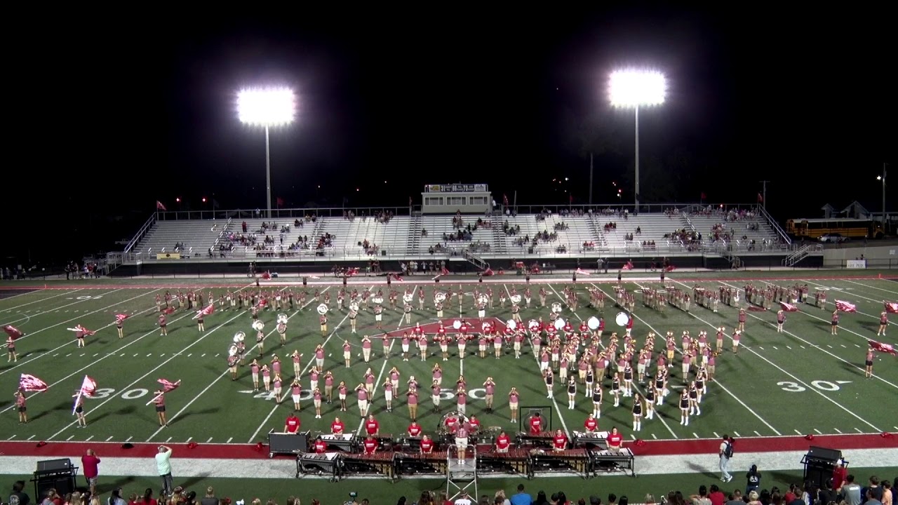 Albertville High School Aggie Marching Band 08312018 YouTube