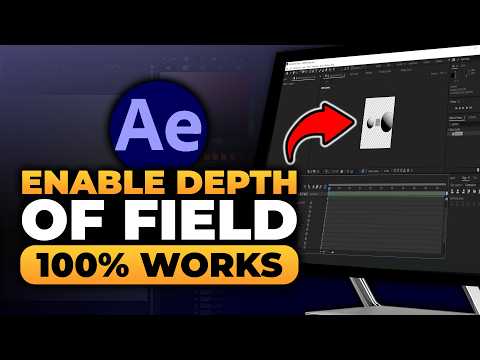 How To Enable Depth Of Field in Element 3D After Effects (𝟮𝟬𝟮𝟲) | 100% WORKS | NO YAP | FAST & EASY