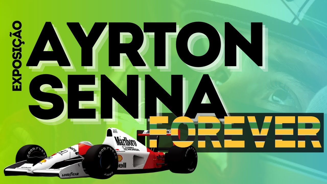 Exposição AYRTON SENNA Forever, relíquias de Ayrton.