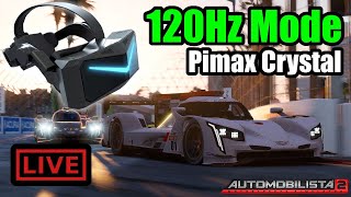 Pimax Crystal 120Hz with AMS2 - LIVE Testing High Speed Sim Racing in VR @HamVR