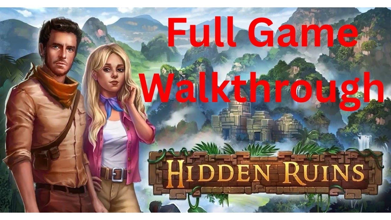 AE Mysteries - Hidden Ruins FULL Game Walkthrough [HaikuGames]
