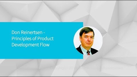 Don Reinertsen Meetup 2018