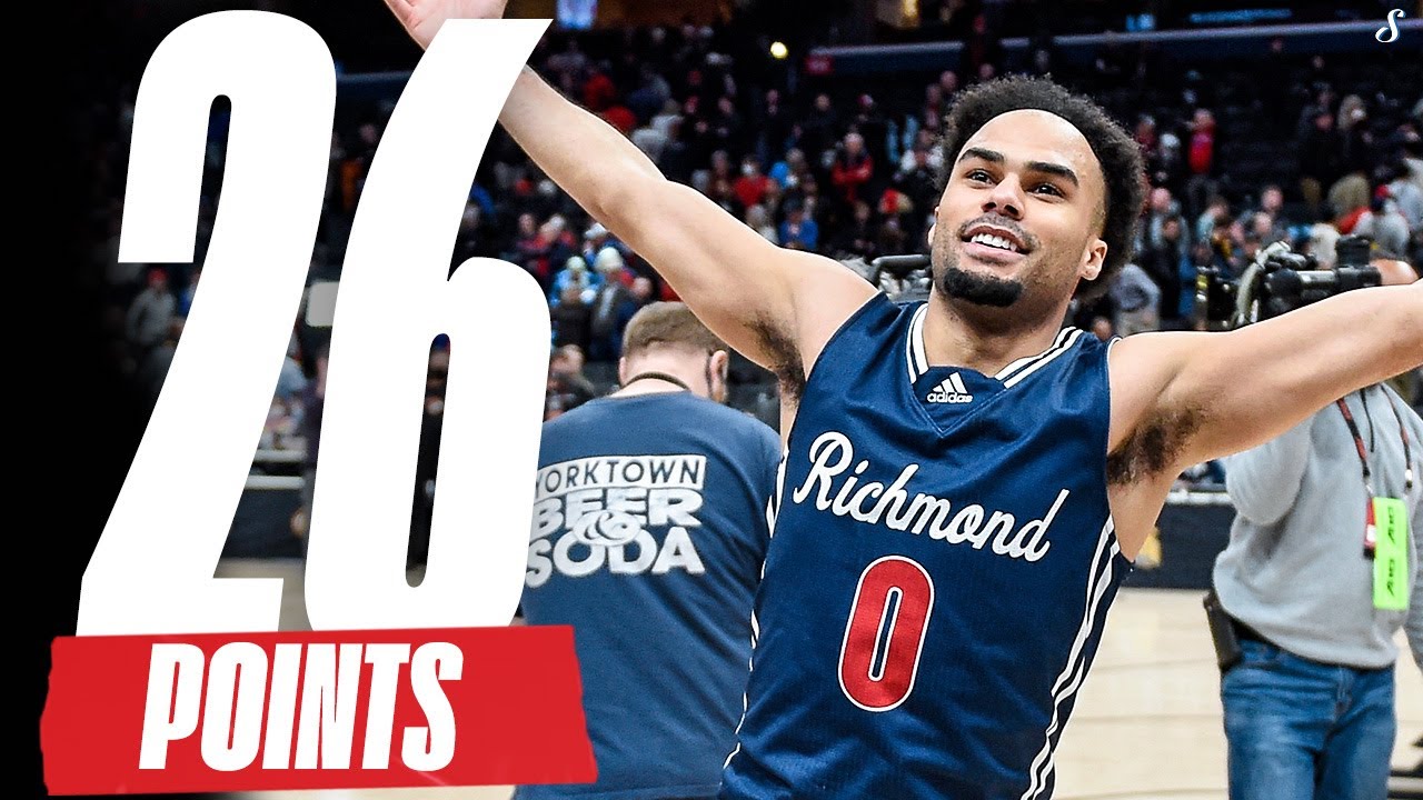 Jacob Gilyard's 26 PT Performance In A10 Championship!