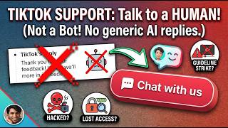 How to Contact TikTok Support on iPhone (Bypass AI bots & Talk to a Human!)