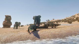 Savannah Scene with new Castle Valley Presets for MicroVerse