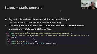 Building a performant /now page using 11ty
