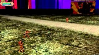 Unity3d: scrolling battle text, damage overlay, slo mo