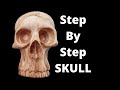 Skull Wood Carving For Beginners