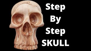 Skull Wood Carving for Beginners