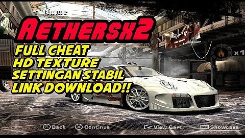 Nfs Most Wanted Black Edition - Aethersx2🔥Full Cheat & Settingan | Hd Texture - Link Download✅✅