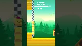 Stacky Bird Gameplay level 22 TalhaPro Best Hyper Casual Offline Mobile Games Free Games #shorts screenshot 1