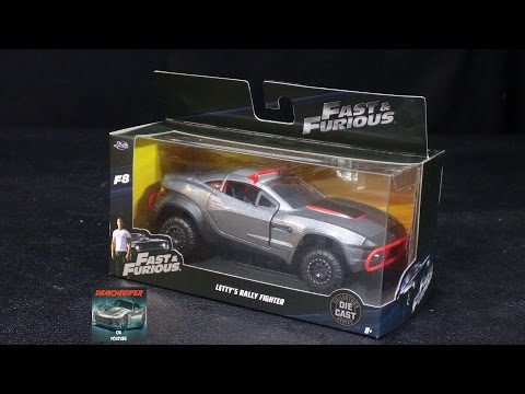 Jada Toys 1/24 Rally Fighter 98297 – Diecast Gris/rouge – Occasion