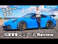 ポルシェ 911 GT3 レビュー - その「真実」時速 0 ～ 60 マイルと 1/4 マイルのタイムは衝撃的です。