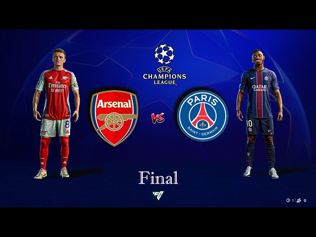 Arsenal vs PSG | UCL Final 2026 | Ft. Ødegaard vs Dembélé - YouTube