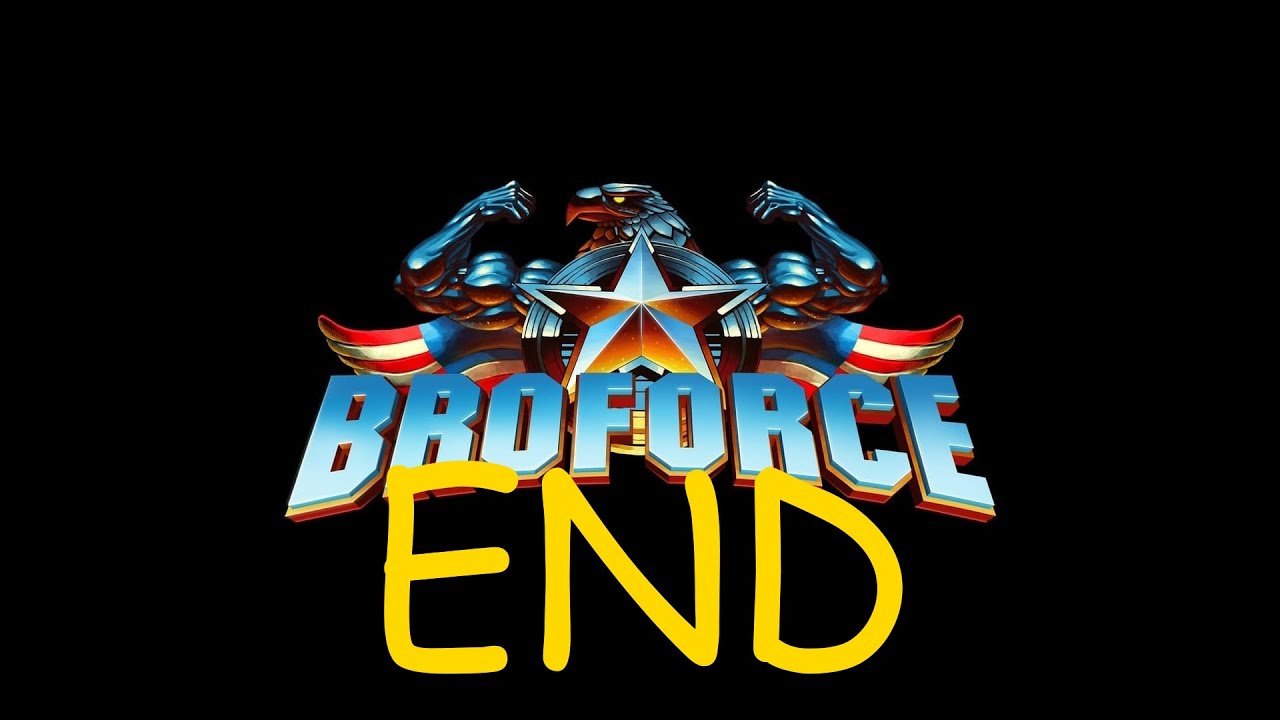 Let's play Broforce with friends part 7 (END)