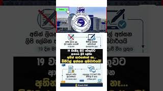 🚨 ශ්‍රී ලංකා රේගුවෙන් දැඩි තීරණයක්! #news #everyone