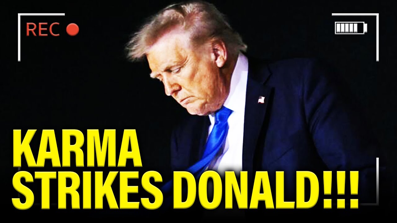 Trump gets INSTANT KARMA as his PLANS CRASH