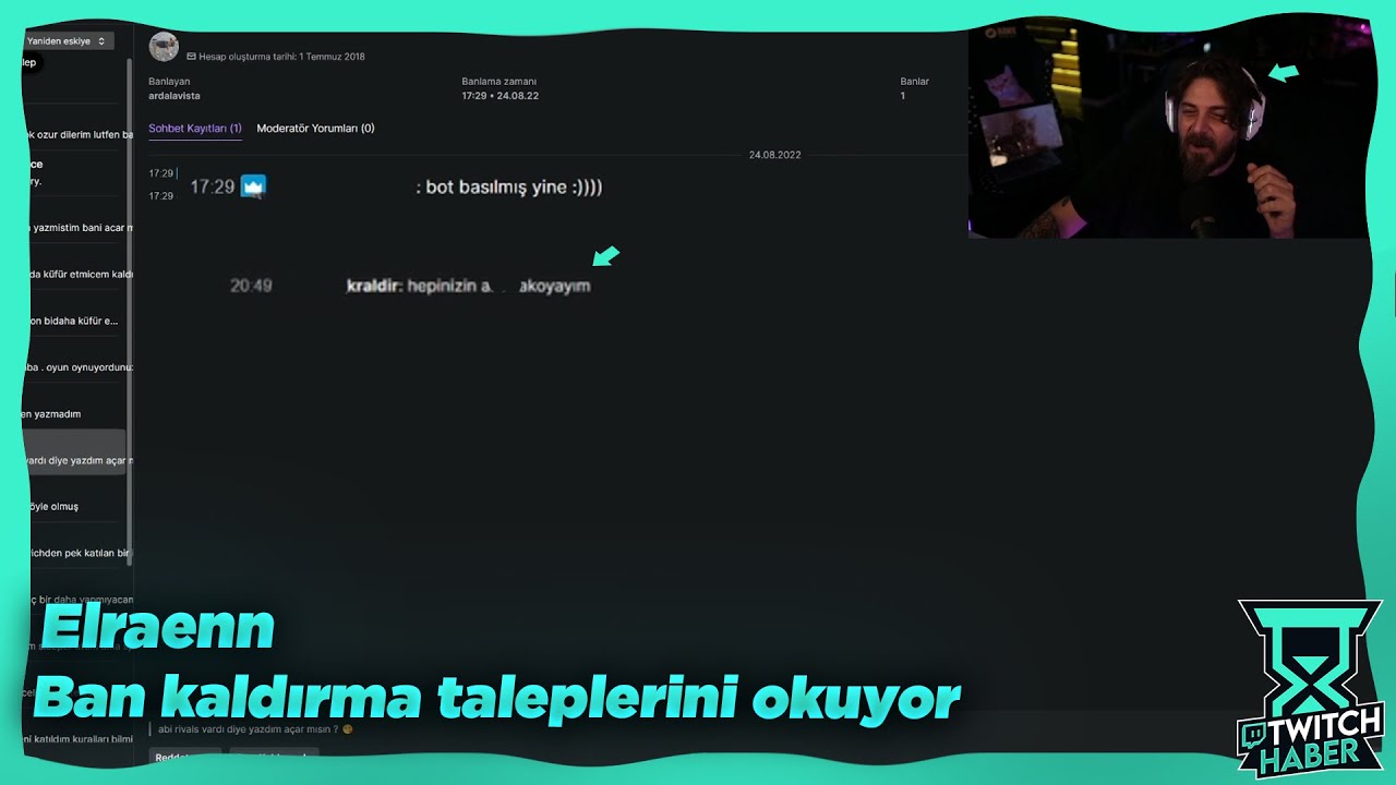 Elraenn - Ban Kaldırma Taleplerini Okuyor!