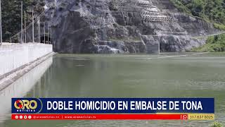 Investigan doble homicidio en Tona: las víctimas presentaban heridas de arma de fuego | Oro Noticias