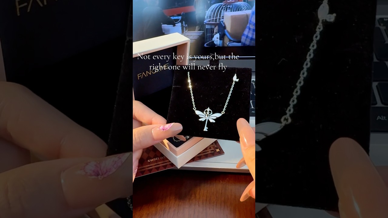 FancimeXHarry Potter Flying Key Necklace. A Symbol of Destiny and Magic