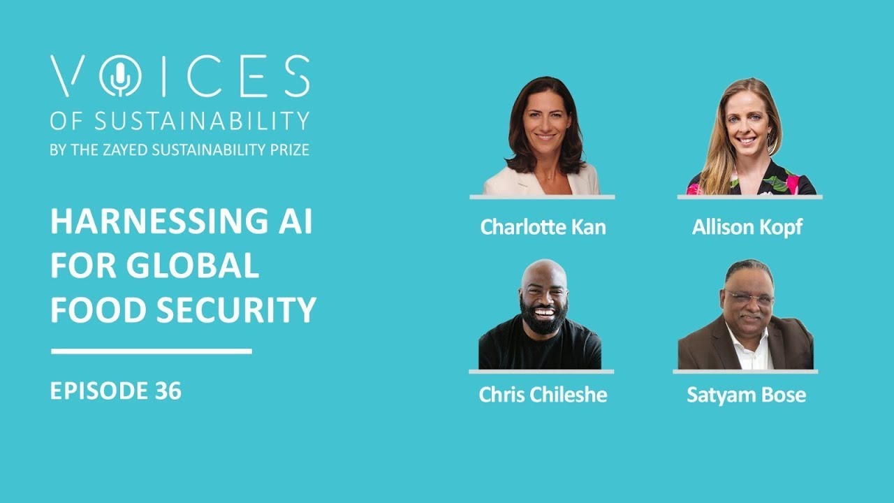 Voices of Sustainability, ep. 36: Harnessing AI for Global Food Security