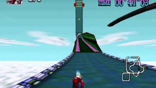 [TAS] F-Zero X Custom Track: Smooth Clouds 9 (driven in reverse)