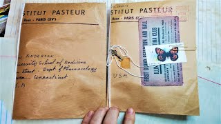 How to Make an Envelope Notebook from a Precious Envelope! Part 3! Junk Journal Fun! Paper Outpost!