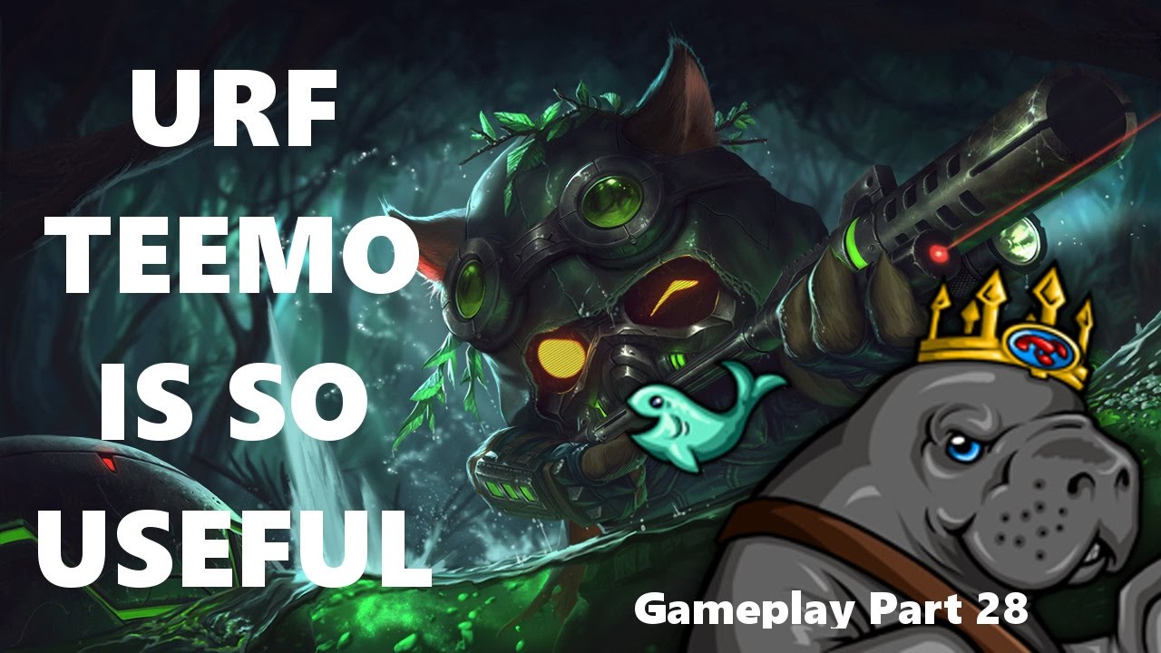 URF TEEMO IS SO USEFUL | League of Legends Gameplay 28