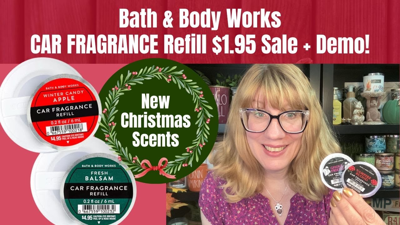 Bath & Body Works Under the Christmas Tree Car Fragrance Refill