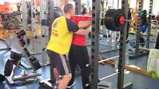 7 Giugno Squat 4di4 115kg.AVI