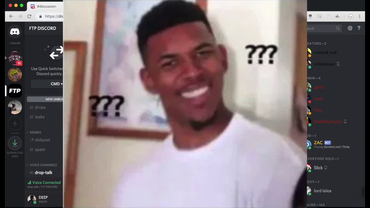 FTP OG GOES BONKERS ON MIDDLE MAN FOR NOT KNOWING ZACFTP