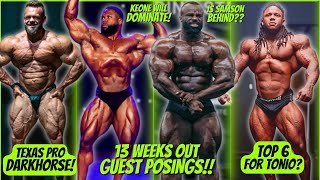 Samson Dauda & Keone Pearson GUEST POSINGS @ 13 WEEKS OUT - Tonio AIMS FOR TOP 6 + Jordan Hutchinson