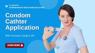 Condom Catheter Application for male patients