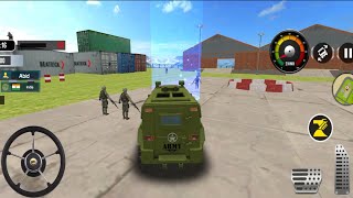 Army Car Simulator 3D 2026 - Transporter Road Truck Driving Game Android Gameplay screenshot 5