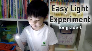 一年級科學 | 光線 Easy Light Experiment for Grade 1 with Three Mediums | Transparent,Translucent and Opaque
